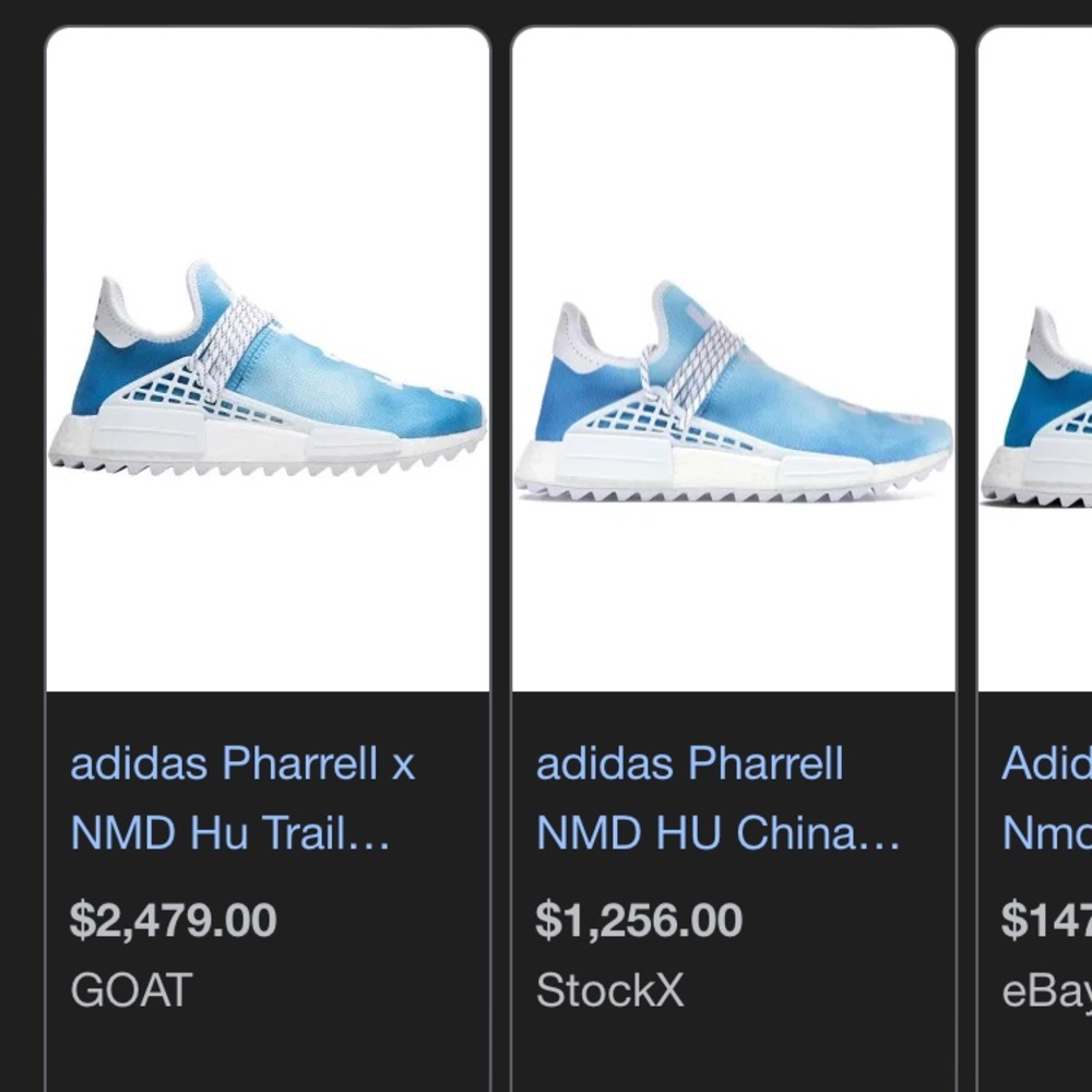 2018
Pharrell x NMD Hu Trail 'Peace' China Exclusive